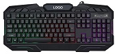 Gaming keyboard with LED backlight