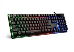 Gaming backlit cord keyboard